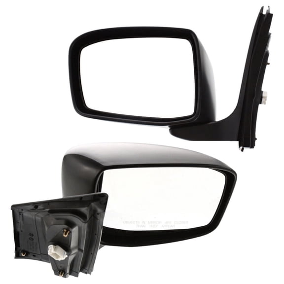Geelife Power Mirror Set Of 2 For 2005-2010 Honda Odyssey Paintable Manual Folding