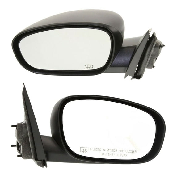 Geelife Power Mirror Set Of 2 For 300 Charger Magnum Black Left And Right Heated