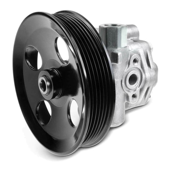 Geelife Power Steering Pump with Pulley for Kia Forte 10-13 Forte5 12-13 Sedan Hatchback