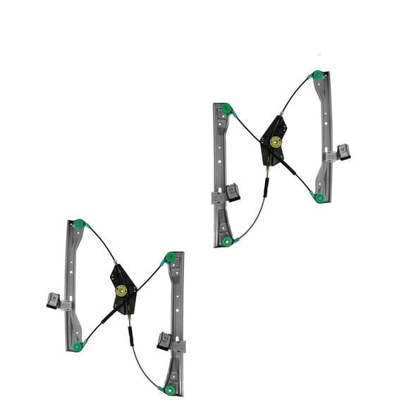 Geelife Power Window Regulator Front Left/Right PAIR For Benz C-Class E-Class