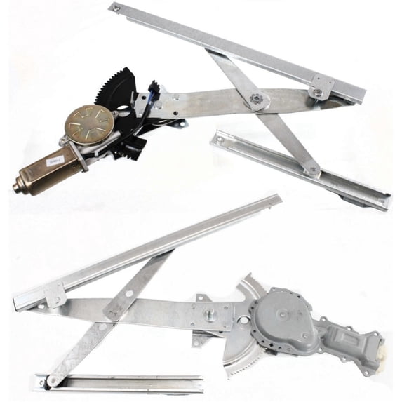 Geelife Power Window Regulator Set For 95-05 Cavalier 95-05 Sunfire Front with Motor 2Pc