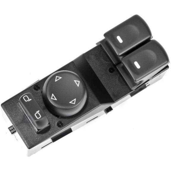 Geelife Power Window Switch Front Driver Left Side Black For Chevrolet 2005-13 Corvette
