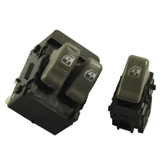 Geelife Power Window Switch Front Left Right For Chevrolet Oldsmobile Pontiac 2-pcs