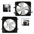 thumbnail image 1 of Geelife Radiator AC Condenser Cooling Fan Assembly Pair Set For 97-98 CR-V Sport Utility, 1 of 9