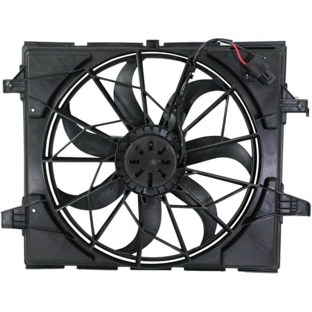 Geelife Radiator Cooling Fan For 2011-19 Durango 2011-19 Grand Cherokee