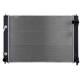 Direct Fit Aluminum Radiator For 2001-2004 Infiniti QX4 / Nissan Pathfinder - OE Style, 1-Row, With Transmission Cooler