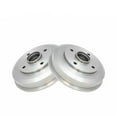 thumbnail image 1 of Geelife Rear Brake Drum Pair Set For 2000-2008 Ford Focus, 1 of 6