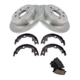thumbnail image 1 of Geelife Rear Brake Pad & Rotor Kit Fits 2009-2010 Pontiac Vibe 09-2013 Toyota Matrix, 1 of 10