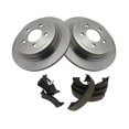 thumbnail image 1 of Geelife Rear Brake Pad & Rotor Kit For 2003 Explorer Sport 2003-2005 Explorer Sport Trac, 1 of 8