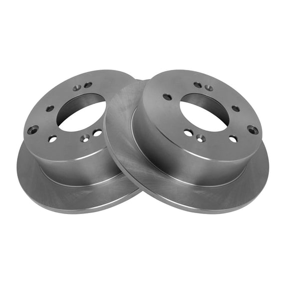Geelife Rear Brake Rotor Set For Kia 10-13 Forte 10-13 Forte Koup 10-13 Soul Koup