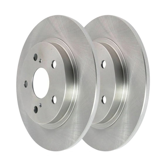 Geelife Rear Brake Rotors 2 for Scion xB iM Toyota Corolla iM Matrix Pontiac Vibe