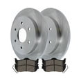 thumbnail image 1 of Geelife Rear Brake Rotors & Ceramic Pads Kit For Armada Pathfinder Armada QX56 Titan, 1 of 7