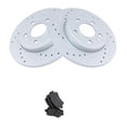 thumbnail image 1 of Geelife Rear Ceramic Brake Pad & 288mm Performance Rotor Kit Direct Fit w/Chemicals, 1 of 9