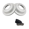 thumbnail image 1 of Geelife Rear Ceramic Pads & G-Coated Brake Rotors Kit for Toyota Lexus, 1 of 8