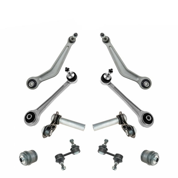 Geelife Rear Control Arms Ball Joints Sway Suspension Kit For BMW E39 5-Series