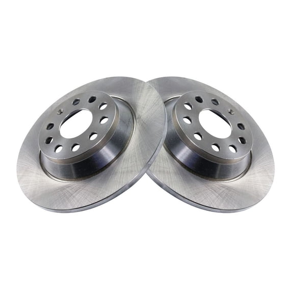 Geelife Rear Disc Brake Rotor LH Kit Set of 2 for Audi Volkswagen