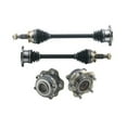 thumbnail image 1 of Geelife Rear L&R CV Axle Shaft With Hub Bearings for Nissan 370Z 09-18 4Pc Kt, 1 of 5