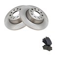 thumbnail image 1 of Geelife Rear Metallic Brake Pad & Rotor Kit w/Fluids for A3 VW Eos GTI Jetta Passat, 1 of 9