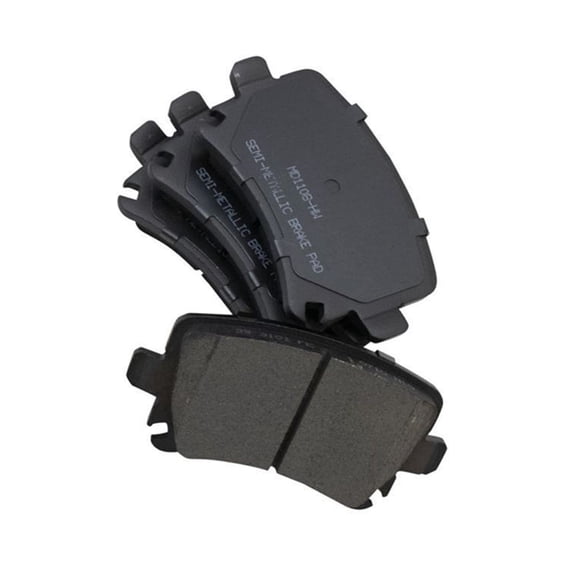 Geelife Rear Metallic Brake Pad Set for Audi A3 A4 A6 TT VW Eos Rabbit Passat