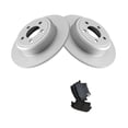 thumbnail image 1 of Geelife Rear Metallic Brake Pads & G-Coated Rotors Kit for Chrysler Dodge, 1 of 6