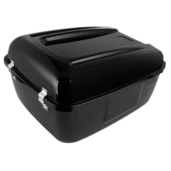 Geelife Rear Police Saddlebag Top Box Trunk For Harley-Davidson Tour Pak FLHP FLHTP
