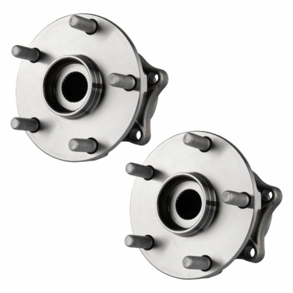 Geelife Rear Wheel Bearing & Hub Assembly Pair for Subaru WRX Legacy Outback