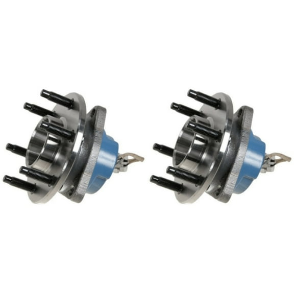 Geelife Rear Wheel Hub & Bearing 6 Lug Pair Set of 2 Kit For 04-07 CTS Base 04-07 CTS V
