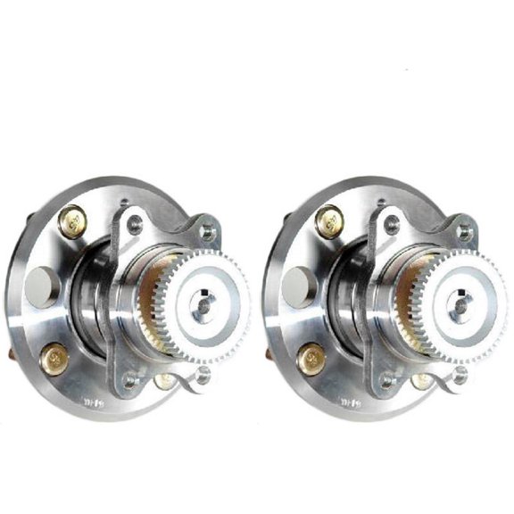 Geelife Rear Wheel Hub & Bearing w/ ABS Pair Set For Hyundai Sonata Kia Magentis Optima