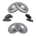 thumbnail image 1 of Geelife Rotor & Brake Pad Posi Ceramic Front & Rear Set for Nissan Armada Titan, 1 of 7