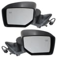 thumbnail image 1 of Geelife Set Of 2 Mirror Power For Jeep 2007-2017 Patriot Heated Textured Black, 1 of 8