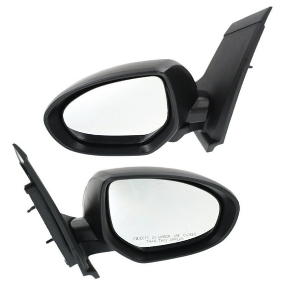 Geelife Set Of 2 Mirror Power For Mazda 2011-2014 2 Hatchback 2 Manula Folding Paintable