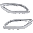 thumbnail image 1 of Geelife Set of 2 Bumper Face Bar Trims Molding Step Pads Rear Driver & Passenger Pair, 1 of 7