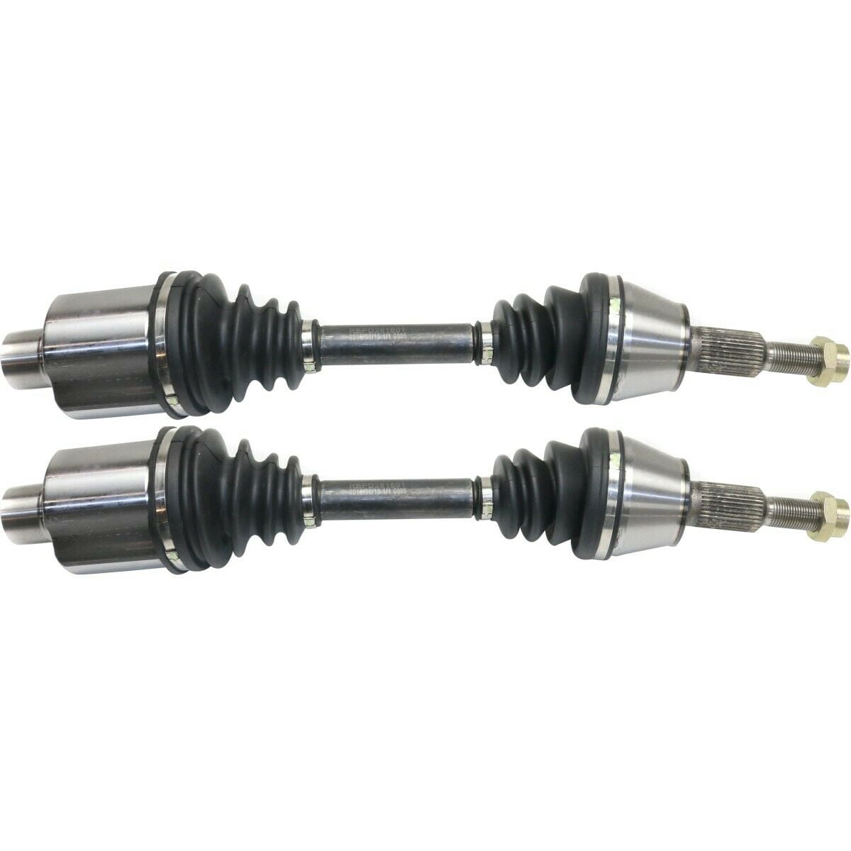 TRQ New Front CV Joint Axle Shaft Pair Set 2pc for 86-95 Toyota