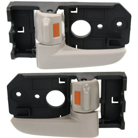 Geelife Set of 2 Door Handles Front or Rear Driver & Passenger Side Beige For Kia Pair