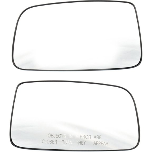 Geelife Set of 2 Mirror Glasses Driver & Passenger Side Left Right For Lancer Pair