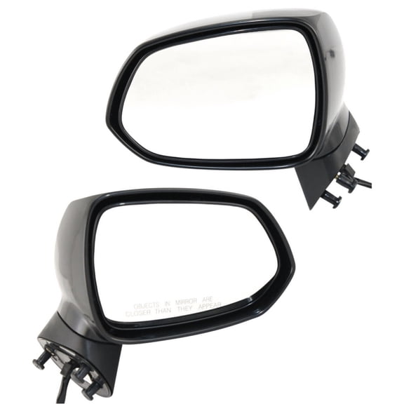 Geelife Set of 2 Mirror Power For 07-08 Fit Hatchback Left And Right Manual Folding