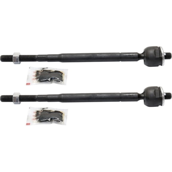 Geelife Set of 2 Tie Rod Ends Front Driver & Passenger Side Inner Interior Inside Pair