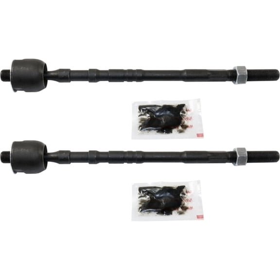 Geelife Set of 2 Tie Rod Ends Front Driver & Passenger Side Inner Interior Inside Pair