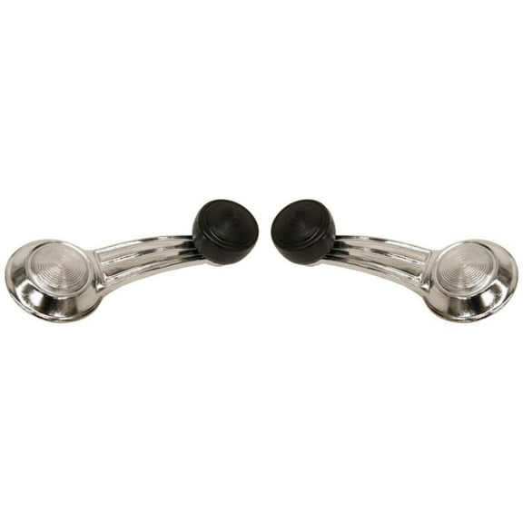 Geelife Set of 2 Window Cranks Front or Rear Driver & Passenger Side for Olds Pair