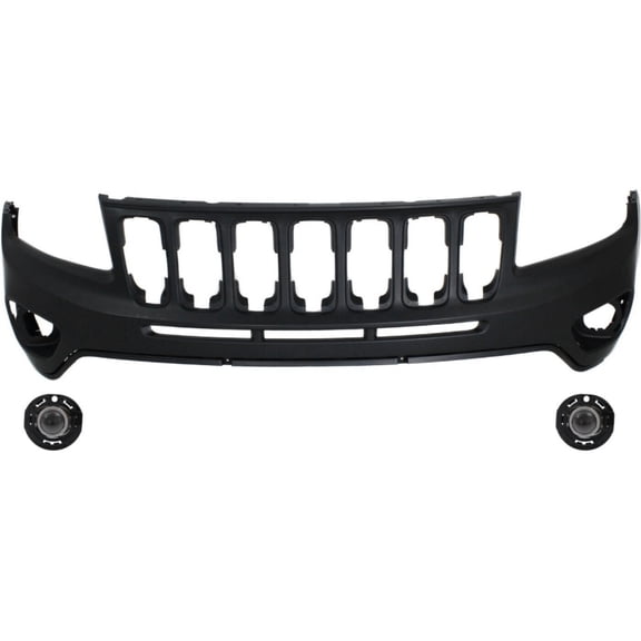 Geelife Set of 3 Bumper Covers Fascias Front For 2014-2017 Jeep Compass Sport Utility