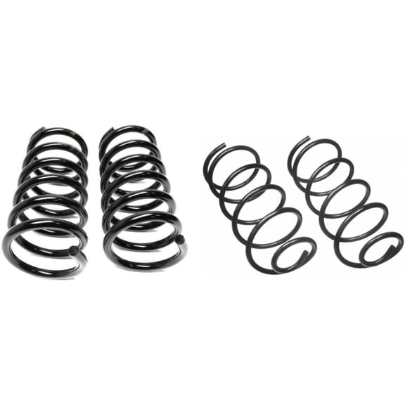 Geelife Set of 4 Coil Springs Front & Rear For Nissan 2002-2006 Altima 2004-2008 Maxima