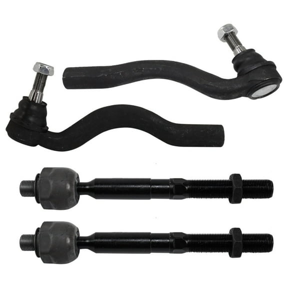 Geelife Set of 4 Tie Rod End For 2011-2015 Durango 2011-2015 Grand Cherokee Adjustable