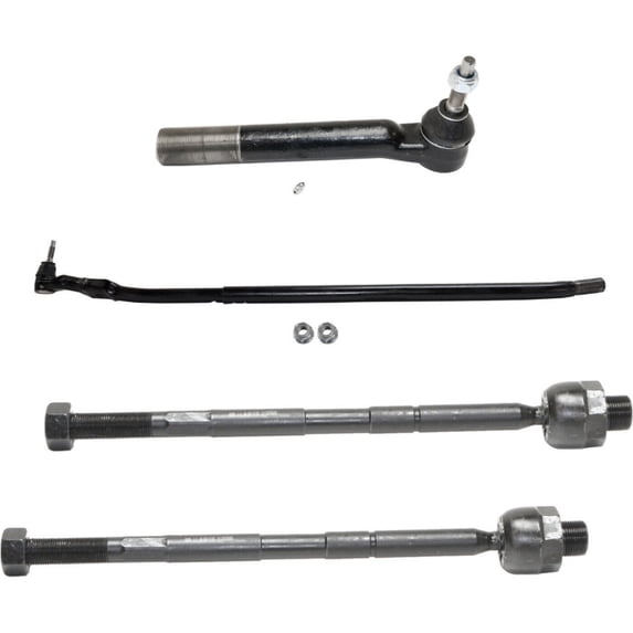 Geelife Set of 4 Tie Rod Ends Front Driver & Passenger Side Inner Interior Inside