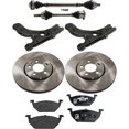 thumbnail image 1 of Geelife Set of 7 CV Half Shaft Axle Front Driver & Passenger Side For Jetta Left Right, 1 of 6