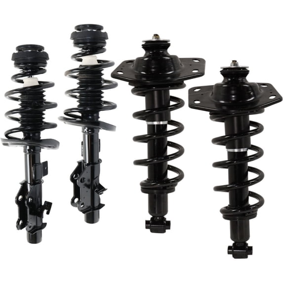 Geelife Shock Absorber For Chevy 2011-2012 Camaro LS 2011-2012 Camaro LT Front and Rear