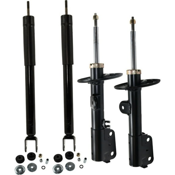 Geelife Shock Absorbers And Strut Assembly Set of 4 Front & Rear Driver Passenger Side