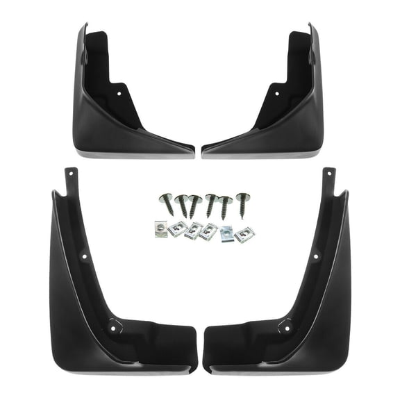 Geelife Splash Guards Mud Flaps For Chevy 14-16 Impala Sedan Sedan Rear & Front Wheel