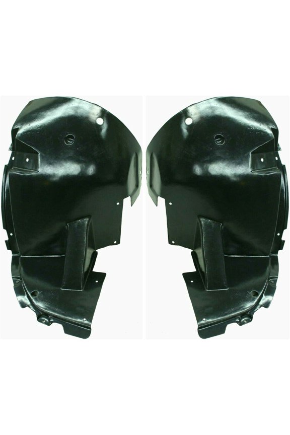 Splash Shield For 05-11 Cadillac STS Sedan Front LH & RH Front Section Set of 2