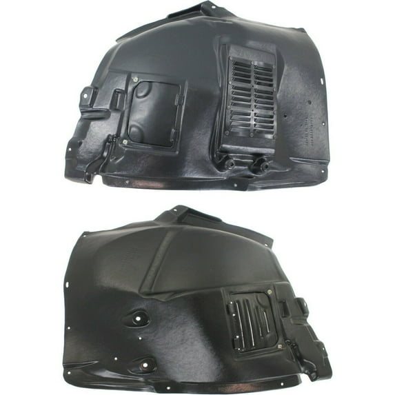 Geelife Splash Shield For BMW 2008-13 M3 Base Front Left & Right Front Section Set of 2