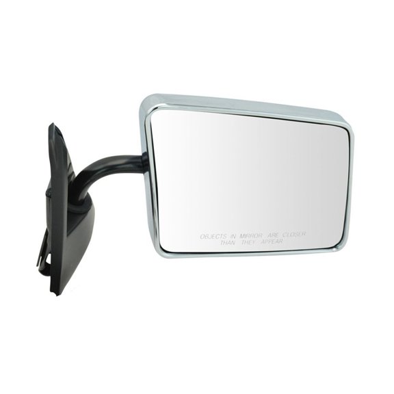 Geelife Stainless Steel Chrome Manual Mirror Passenger for Blazer Jimmy